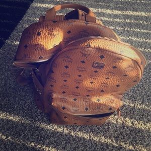 MCM Stark Side Stud Backpack